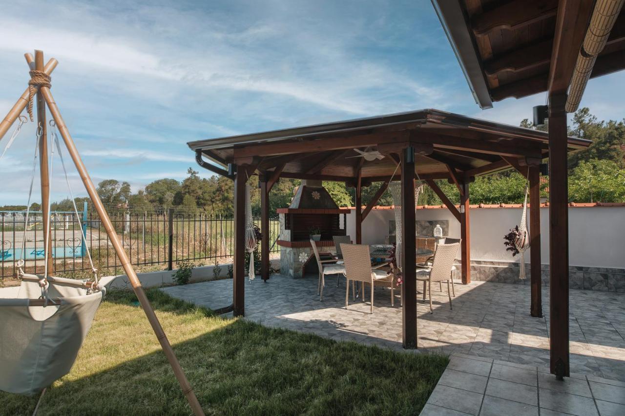 Wood House "Private Spa" Vergia Zewnętrze zdjęcie